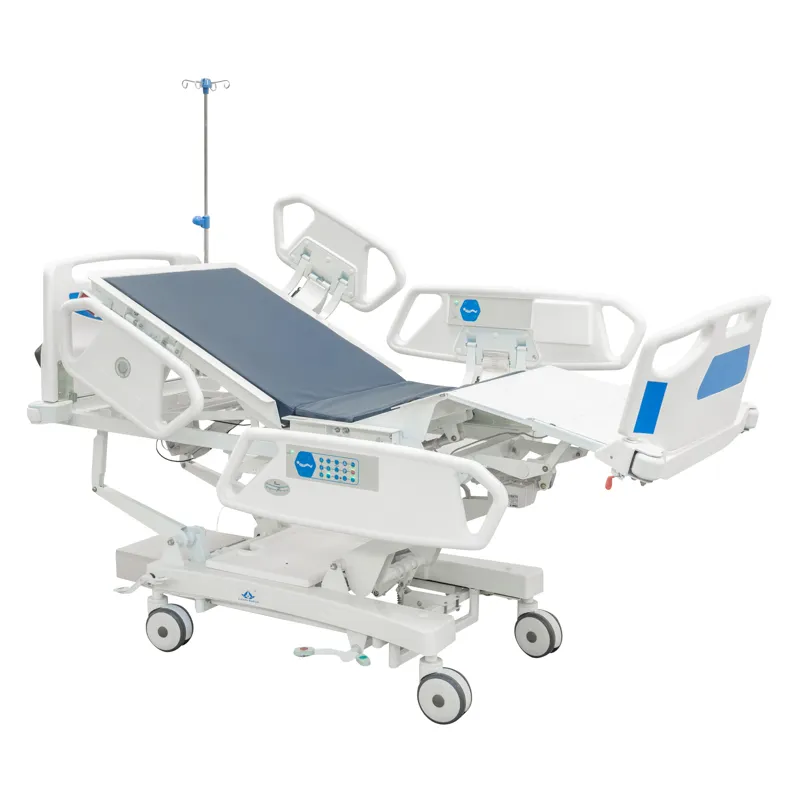 Lit patient électrique à extrémité élevé MN-EB001 de traitement médical avec la position de chaise