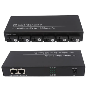 10/100M 2 * RJ45 ve 6 * SC hızlı Ethernet anahtarı dönüştürücü hızlı Fiber anahtarı tek modlu tek fiber 6 Fiber bağlantı noktası 2 Ethernet portu - Product Image 5