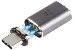 40Gbps 24ピンUSBC磁気アダプターUSB4.0 PD 100Wギガバイト/秒急速充電およびデータ転送4K @ 60Hzビデオ出力 - Product Image 2
