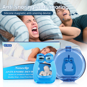 Anti horlama cihazları silikon manyetik Anti horlama burun mandalı çözümü-rahat burun rahatlatmak için horlama - Product Image 6