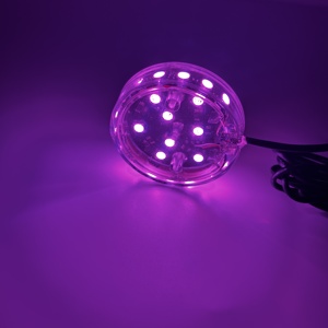 Kingshowstar 2022 New 2.5&quot; 24pcs Ultra-Bright 3-in-1 RGB High Power 24LED RGB Fender Light Pod <strong>Led</strong> Light for Motorcycle