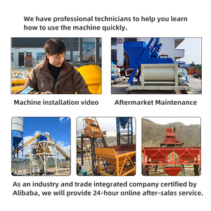 Factory Direct JS500 <strong>JS750</strong> JS1000 Forced Double Shaft Concrete <strong>Mixers</strong> Various Construction Projects Favorable Price - Product Image 5