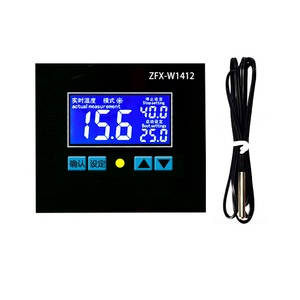 Admite modo de calefacción/refrigeración 12V 24V 220V Refrigerador doméstico Calor frío Salida de dos relés Controlador de temperatura del interruptor Pid