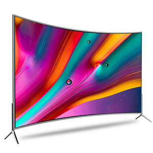 TV Smart LED Cheap Curved 55 HD 4K Tempered 65 Inch USB Wifi Cable Sheet Support VGA <strong>Input</strong> <strong>Source</strong> Wide Type Rate ANT - Product Image 6