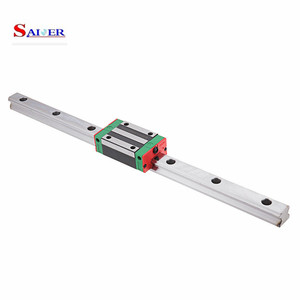 Hiwin HGH15 HGH20 HGH25 Carril de guía lineal CNC Guía lineal Bloque lineal Deslizador Piezas de máquina de sierra - Product Image 3