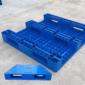 Paleta de plástico de rejilla resistente AOCHEN para almacenamiento de virutas, estanterías automatizadas de almacén y carga de fábrica, palé de plástico - Product Image 3