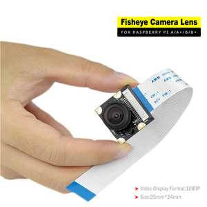 Fotocamera grandangolare Fish-eye per fotocamera Raspberry Pi 4B/3/2 / B 5MP /1080p per fotocamera Raspberry Pi - Product Image 4