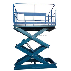 装卸大吨位工作升降机用固定剪式液压升降平台 - Product Image 1