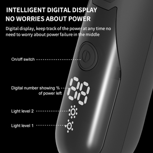 Elektrische Schaamhaar Gemorst Eind Lies Trimmer T-Blade Aa Batterij Led Voor Mannen - Product Image 5