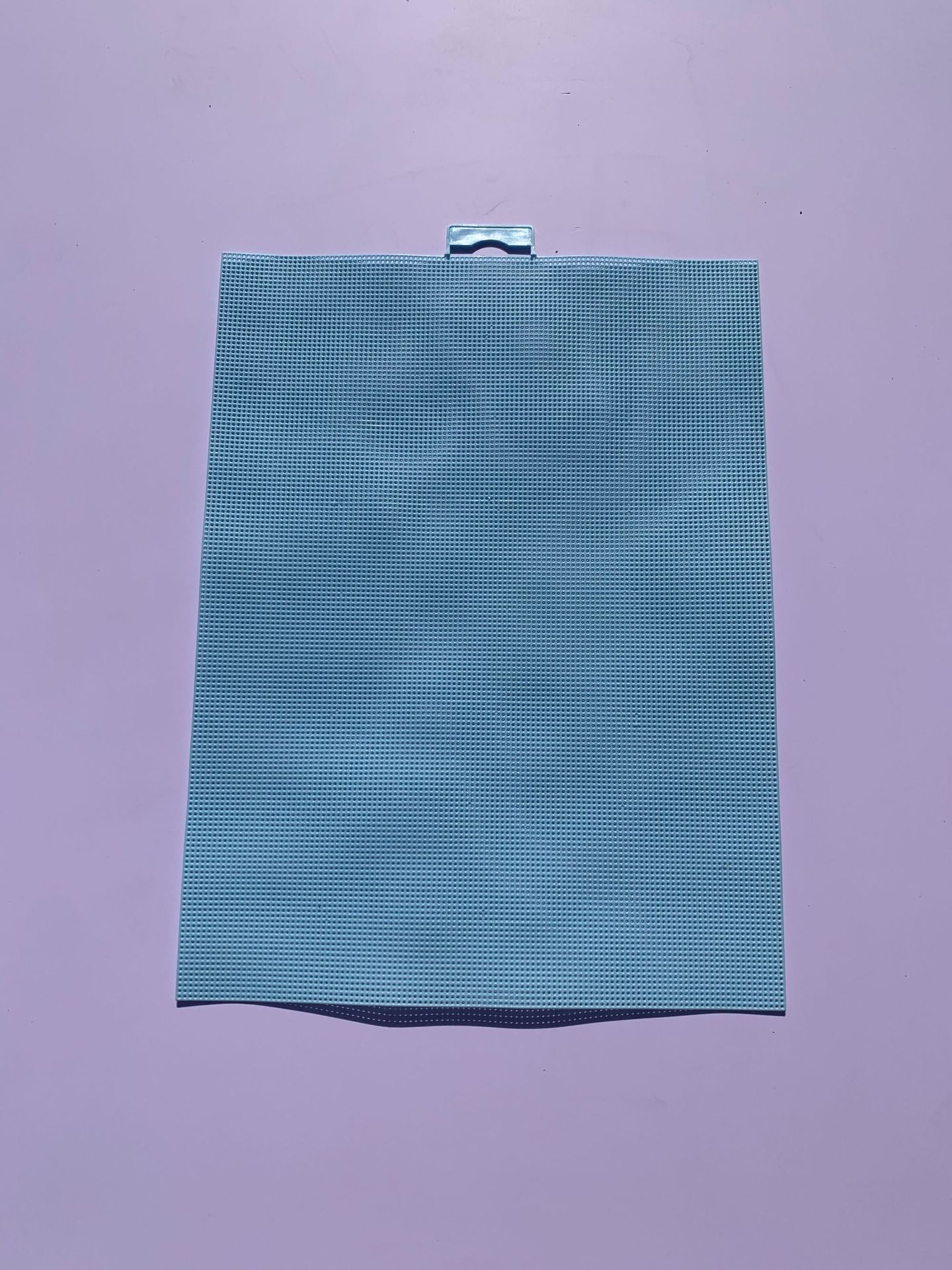 Toile en plastique 14ct couleur bleu ciel clair