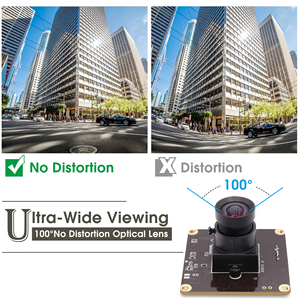 ELP 1080P 60fps webcam no distorsione lente ad alta velocità 720P 120fps 360P 240FPS modulo fotocamera gratuita driver USB mini fotocamera per PC - Product Image 4