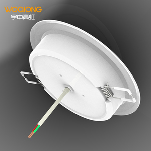Woojong แผงไฟ LED ทรงกลมติดเพดาน, ไฟประหยัดพลังงาน6W บางเฉียบทนทาน220-240V พร้อม CE ERP - Product Image 2