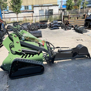 Free Shipping Stand-On Skid Steer <strong>Loader</strong> Multi-Purpose Mini Skid Steer for Sale EPA Engine Unique Feature - Product Image 2