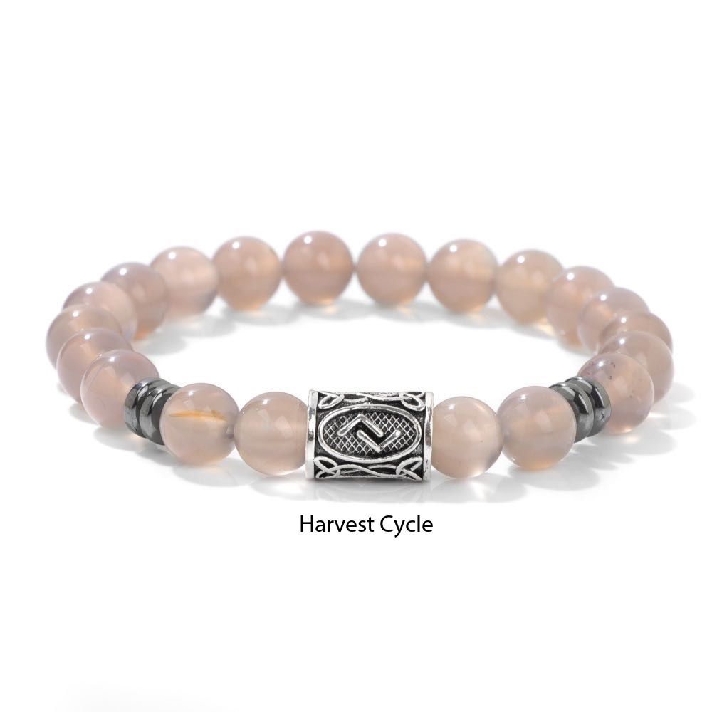 Gray agate-harvest cycle