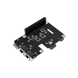 Adattatore PCIe to USB 3.2 Gen1 / 2.5G ETH / M.2 NVMe per Raspberry Pi 5, supporta il protocollo NVMe M.2 a stato solido - Product Image 2