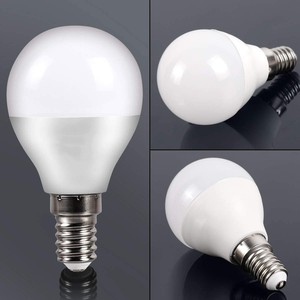 หลอดไฟ <span class=keywords><strong>LED</strong></span> 110V 220V SMD E27 E14 luces นำ <span class=keywords><strong>G45</strong></span>