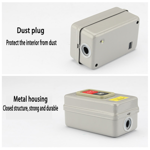 SHUYI BS211B güç kontrol düğmesi anahtarı üç-fazlı Motor başlat düğmesi basın düğmesi anahtarı - Product Image 2