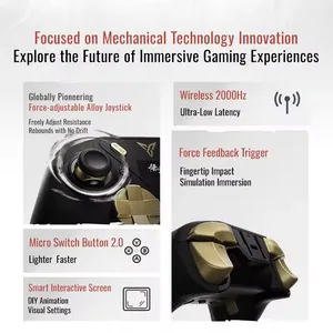 Flydigi Apex 4 Black Myth Wukong共同ブランドスイッチ/pc/android/ios Apex4ワイヤレスゲームコントローラ - Product Image 4