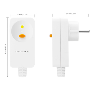 Beyaz 16Amp 3 yıl taşınabilir PRCD kaçak koruma CE sertifikalı topraklama fişi - Product Image 2