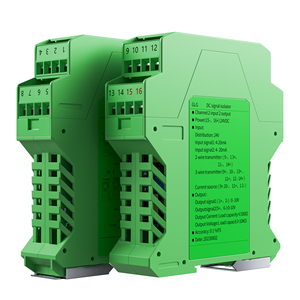 Convertidor aislador de señal galvánica 4-20mA 0-20mA Salida 0-10V 0-5V Entrada 1 en 1 Salida Transmisor de aislamiento de señal de alta linealidad - Product Image 1