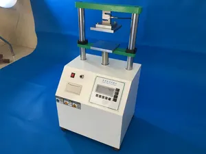 Máquina de prueba de compresión de plástico Probador de fuerza compresiva de tubo de papel