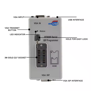 EMMC RT809F <strong>Serial</strong> ISP <strong>Programmer</strong> VGA LCD with RT-SOP8-A Simple Adapter Universal Programmable Calculator - Product Image 5