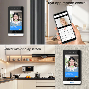 Ancoraggio videocitofono Multi-appartamenti con sistema di videocitofono con cavo riconoscimento facciale impermeabile TCP/IP porta campanello ingresso all'aperto - Product Image 5