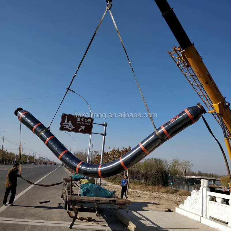 Tubo flessibile galleggiante per olio in mare aperto/tubo flessibile autoportante/tubo flessibile in gomma galleggiante ad alta resistenza all'usura