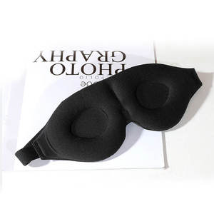 Sıcak ürünler için 3D uyku maskesi uyku göz kapağı karartma nefes 3D uyku göz maskesi - Product Image 6
