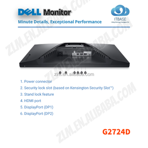 NVIDIA G-SYNC için uyumlu 27 inç G2724D oyun monitörü 2K QHD çözünürlük (2560X1440) 165 Hz DisplayPort 144Hz HD-MI - Product Image 4