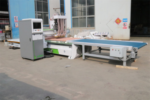Panel Furniture Working Center with <strong>Auto</strong> <strong>Loading</strong> and Unloading Wood Cutting Machine 4 Spindle <strong>Cnc</strong> Wood <strong>Router</strong> - Product Image 3