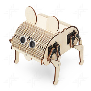 ESP32 Smart Robot Kit ESP-32 DIY Roboter Maus Roboter Kaninchen Programmierung Ultraschall Hindernis vermeidung Kit Kompatibel mit Arduino