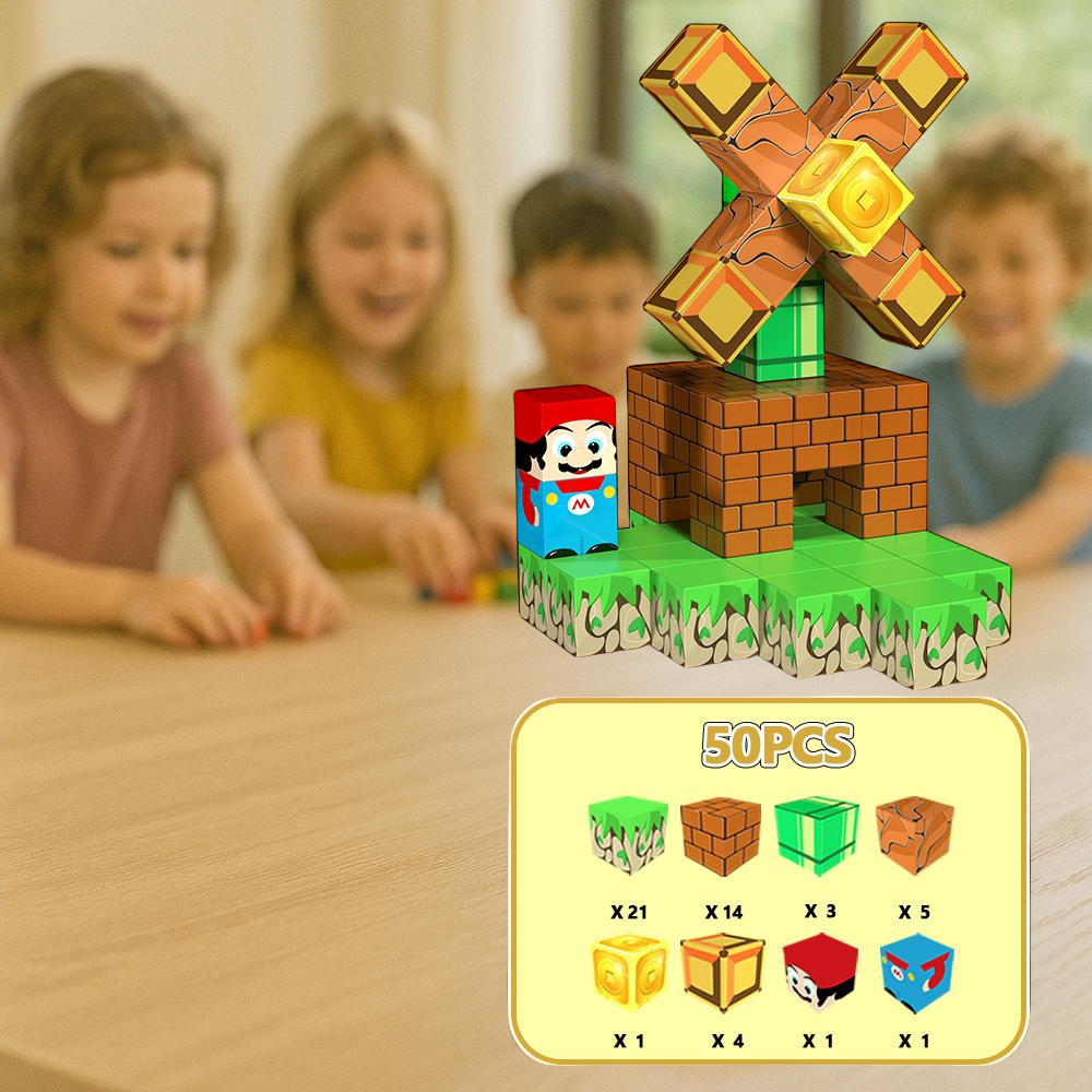 9003 Super City Blocks-50PCS magnético (2,0 cm)