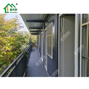 Casa contenedor prefabricada apilable de 20 pies, edificio modular de lujo para apartamentos - Product Image 2