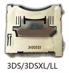 ニンテンドー用オリジナルゲーミングカートリッジリーダー新しい2DSXL3DSXLコンソール修理部品3DSXL用ゲームカードスロット - Product Image 2