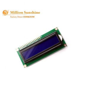 16 X2 LCD1602 I2C Blau Gelb LCD-Anzeige modul - Product Image 3