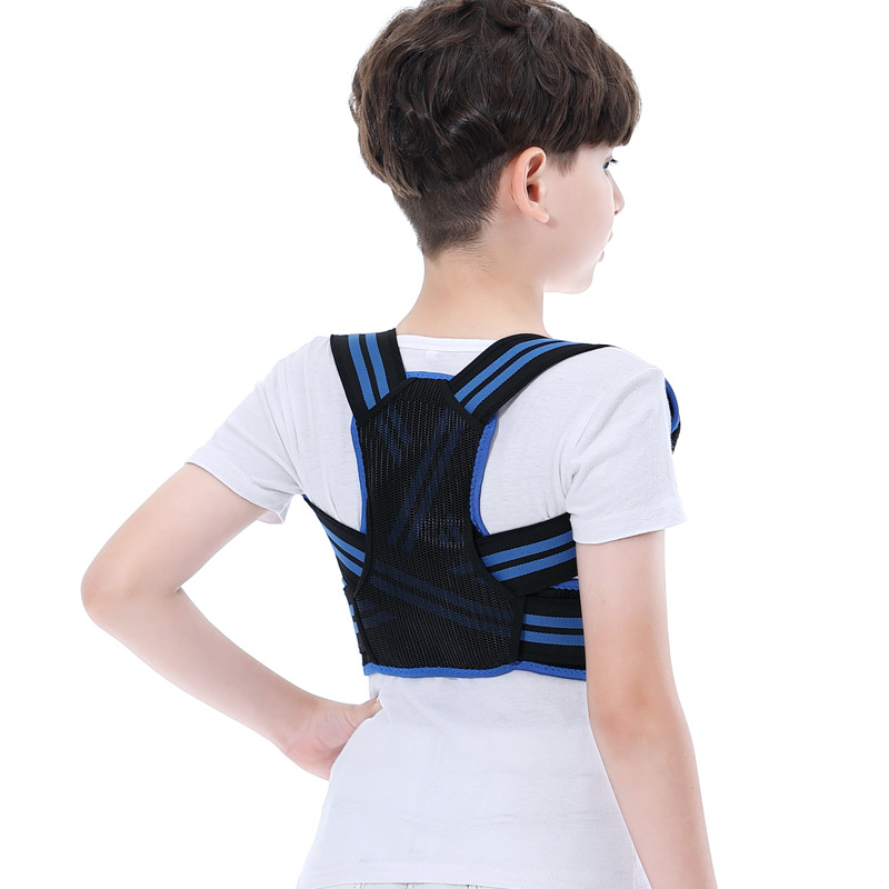 Ceinture correctrice enfant bleue