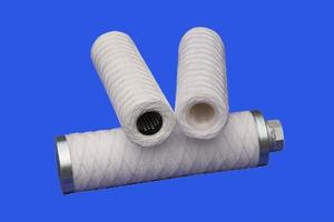 1 Micron 10&quot; X 4.5&quot; <strong>String</strong> <strong>Wound</strong> <strong>Sediment</strong> <strong>Filter</strong> for Well Water | Universal Whole House Water <strong>Filter</strong> Replacement Cartridge - Product Image 5