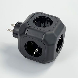 Nuevo cargador multifunción adaptador de corriente 4 salidas con interruptor 16A 250V Power Strip Cube Socket