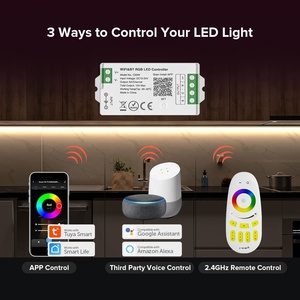 2023 новый дизайн, умная Светодиодная лента RGB, Wi-Fi контроллер, управление через приложение Tuya, 15 А - Product Image 2