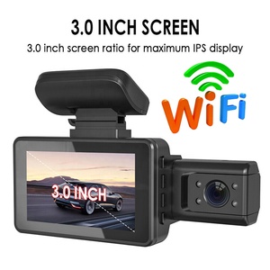 <strong>HD</strong> Vehicle Dual Lens Dash Cam 3inch IPS Dashboard Cam Night Vision <strong>Car</strong> Driving Recorder Dashcam - Product Image 3