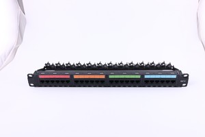 Panel de conexión de red UTP Cat5e de 24 puertos | Gestión de cables | Proveedor de equipos de telecomunicaciones a granel - Product Image 5