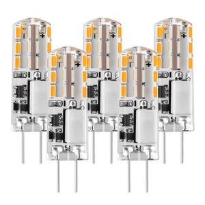 G4 led 2watt 12volt olmayan kısılabilir titreşimsiz 3014SMD LED mısır ampul G4 Bi Pin LED ampul ışık - Product Image 2