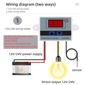 XH-W3001 LCD Digital <strong>Temperature</strong> <strong>Controller</strong> Thermal Regulator Thermostat 220V 10A <strong>With</strong> <strong>NTC</strong> <strong>Sensor</strong> - Product Image 4
