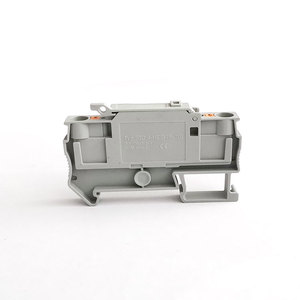 Wenzhou Made in China PTC 4-HESI 5*20 Panel In-Line <strong>Spring</strong> <strong>Terminal</strong> <strong>Block</strong> Din Rail <strong>Type</strong> Fuse Fusible <strong>Terminal</strong> <strong>Block</strong> 6.3A 4mm 6mm - Product Image 4