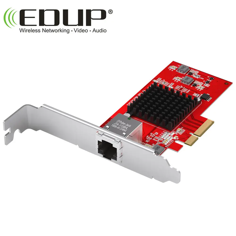 EDUP EP-10G PCI-E WiFi Adattatore PCI Express 8X 10G di rete Lan Adattatore della carta 10gb di scheda di rete