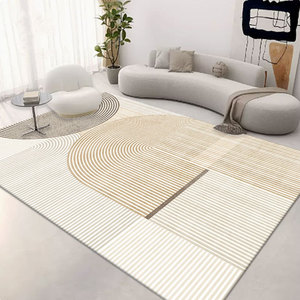 Modern el düğümlü ve makine yapımı halı oturma odası için toptan yıkanabilir geri dönüşümlü kaymaz leke dayanıklı - Product Image 5
