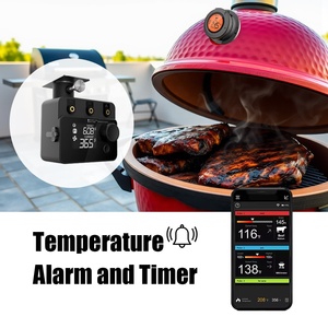 Control de aplicación, controlador de barbacoa Bluetooth, ventilador personalizable, Control de temperatura, termómetro para carne, barbacoa Kamado - Product Image 5