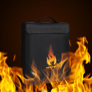 Bán Buôn Giá Rẻ Tùy Chỉnh Lớn Nước Chống Cháy Tài Liệu Tiền Túi Không Thấm Nước An Ninh Lưu Trữ An Toàn Chống Cháy Tài Liệu Tàu Sân Bay - Product Image 6