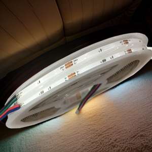Banqcn <strong>5M</strong> COB <strong>LED</strong> Strip Lights High Lumen 1100lm 840LED 896LED 960LED <strong>RGB</strong> RGBW RGBCCT Dream Color Wifi&amp;BT Zigbee Control DC24V - Product Image 1